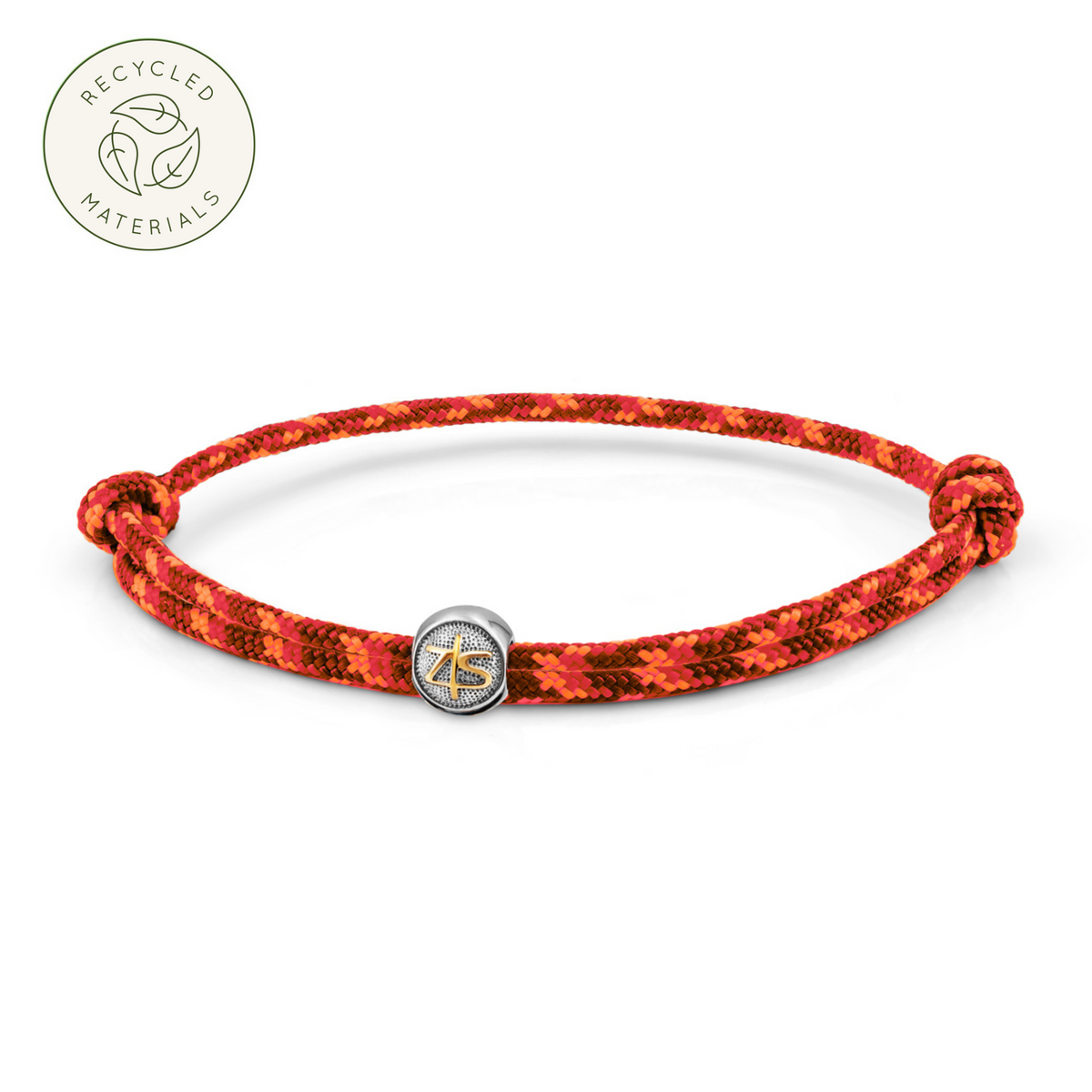 Recycled Bracelet Orange