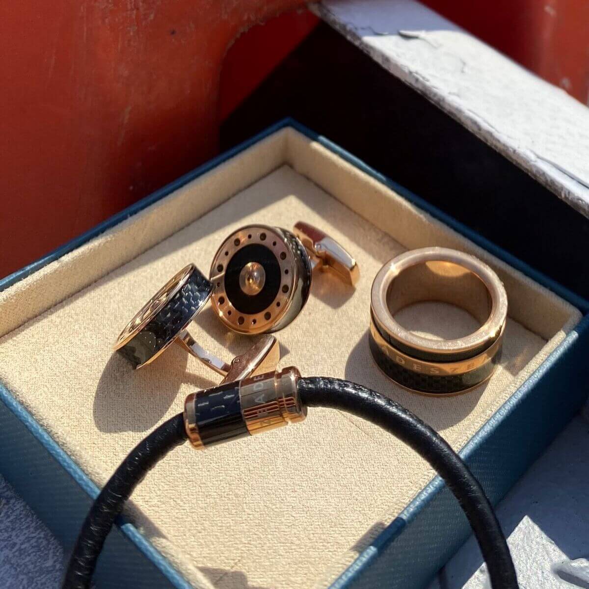 Bracelet ONE FLEET Black IPR