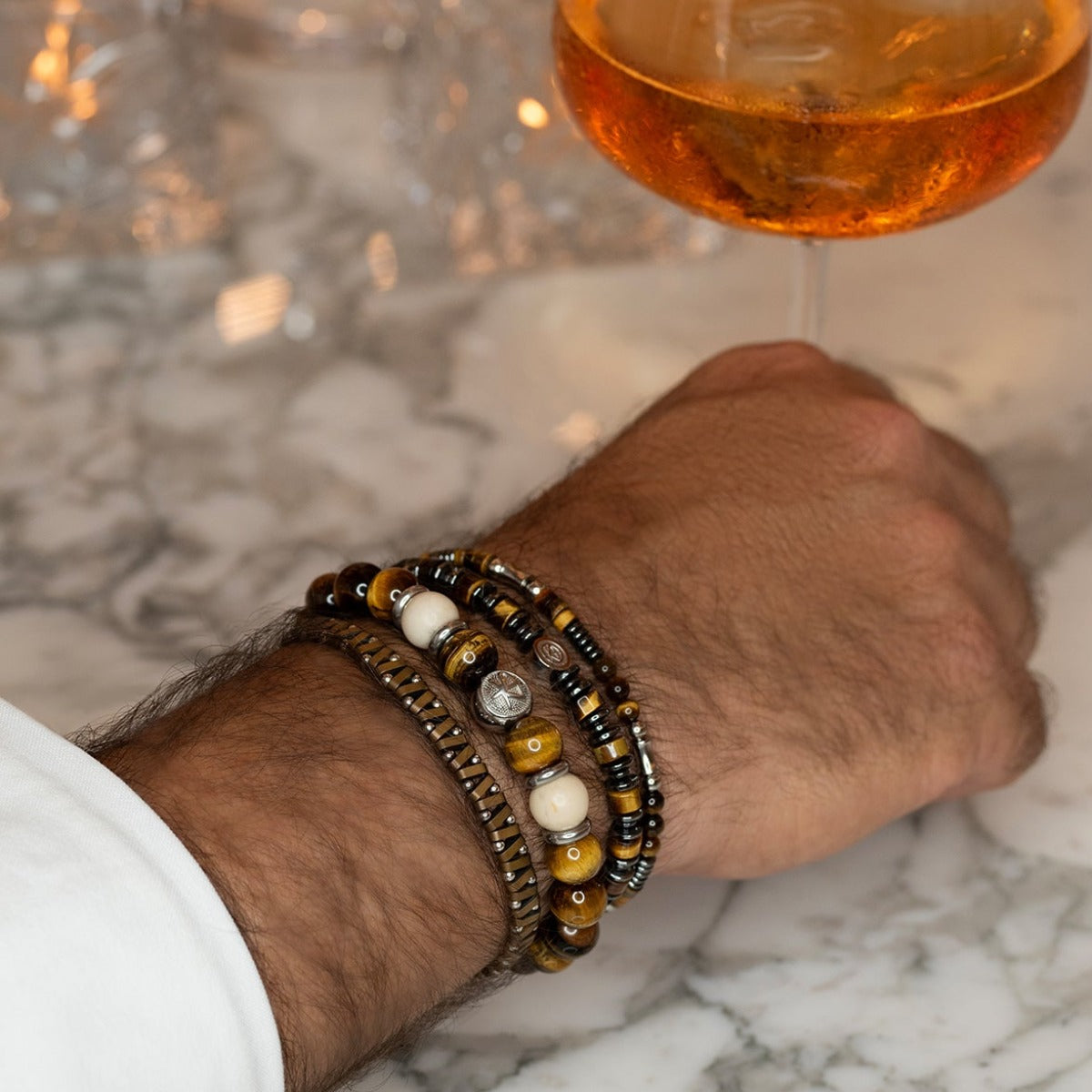 Bracelet FORTITUDE 10 Tiger Eye