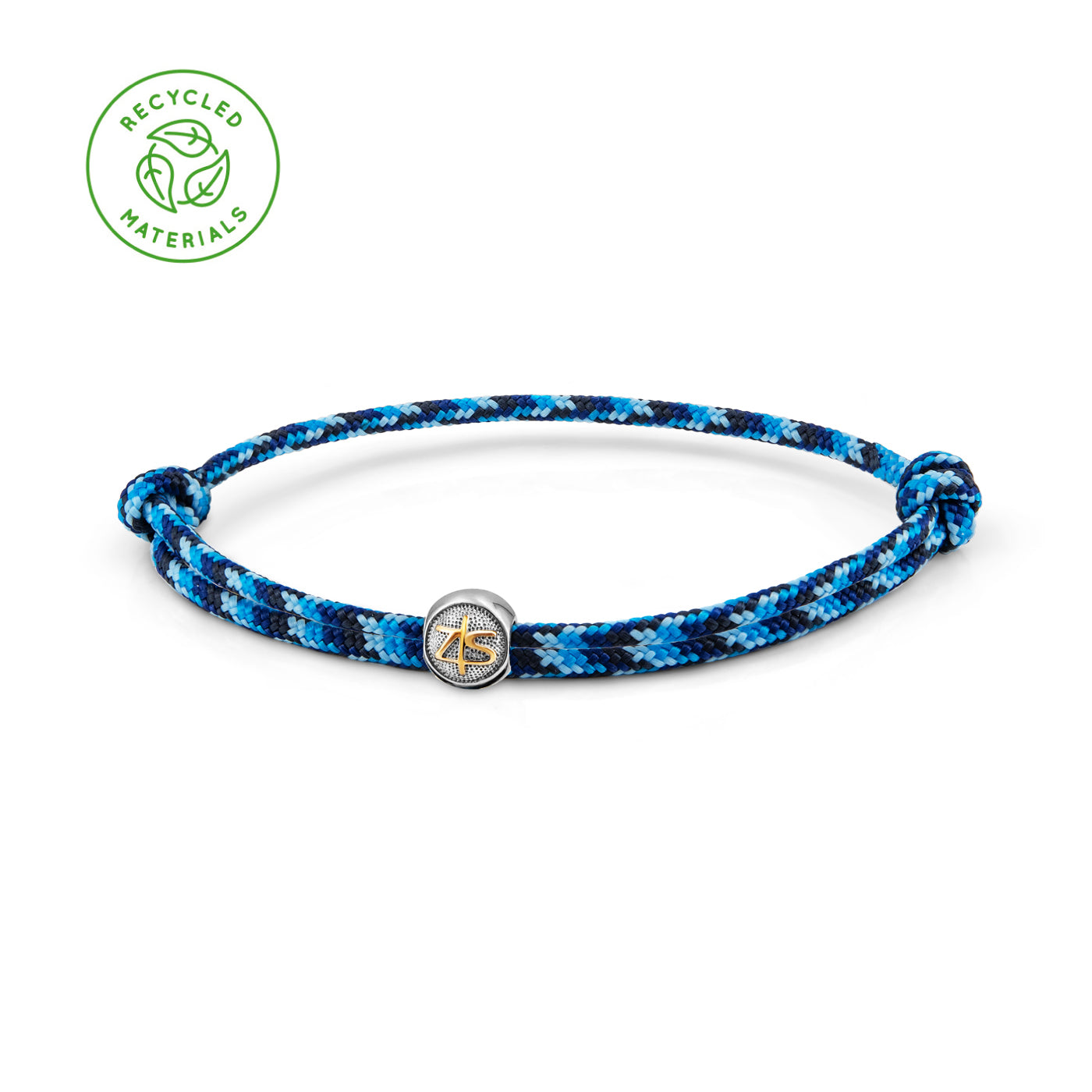 2 bracelets ECO SET 63 - RECYCLED cord