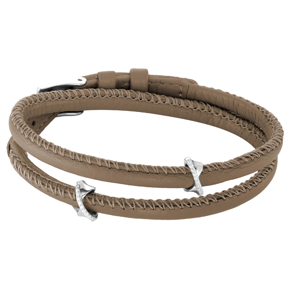 Bracelet VOYAGE SILLAGE 2R Taupe SI