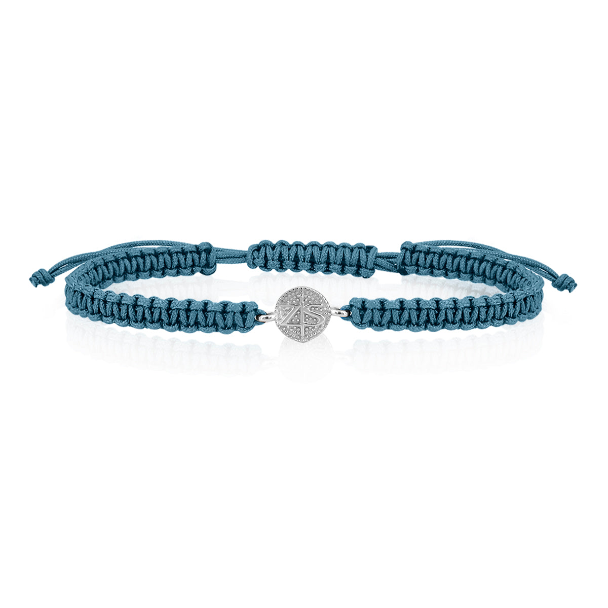 ARGENT 925 * Bracelet ZS Macra ZS Blue SI
