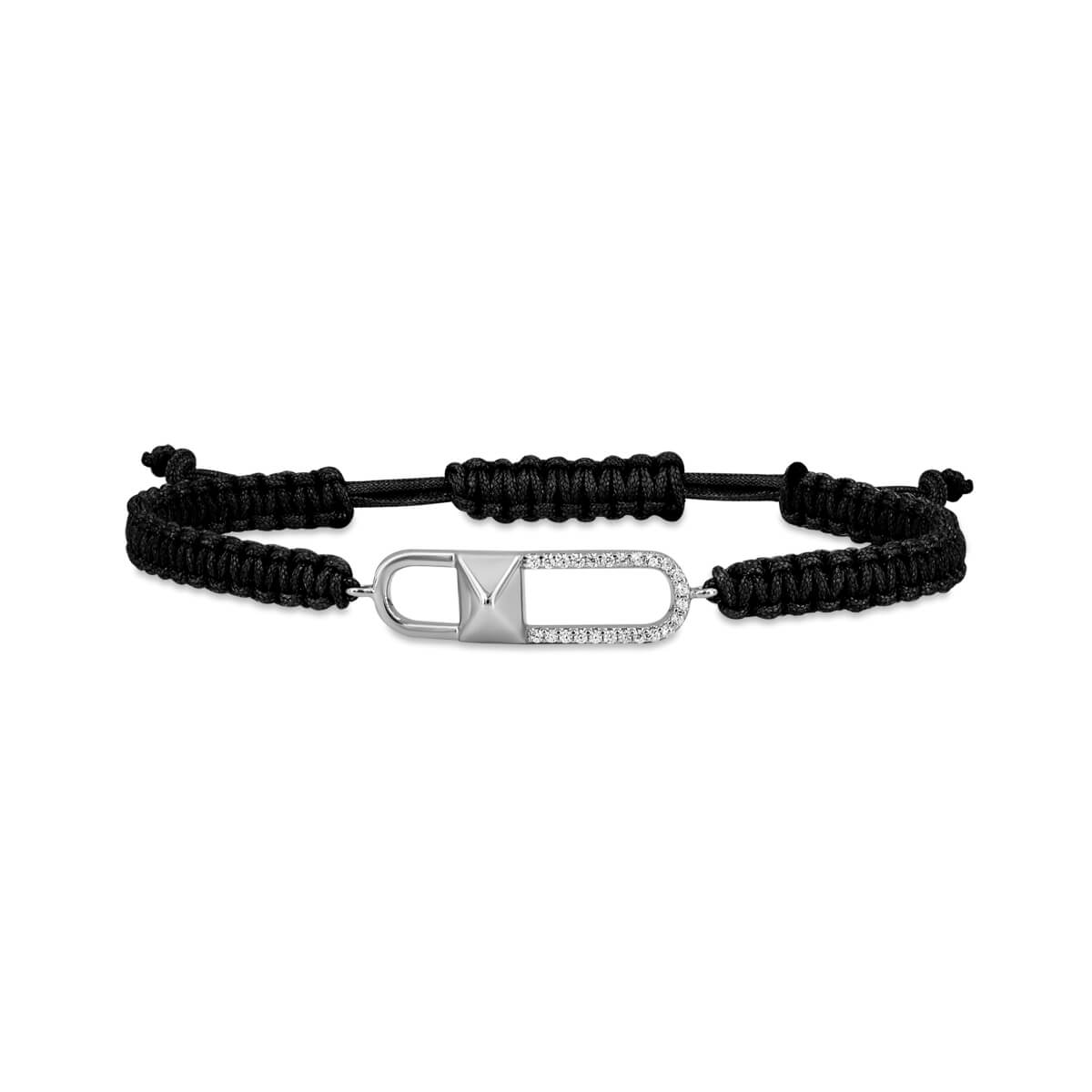 Bracelet LIEN VOYAGE Macra Black SI