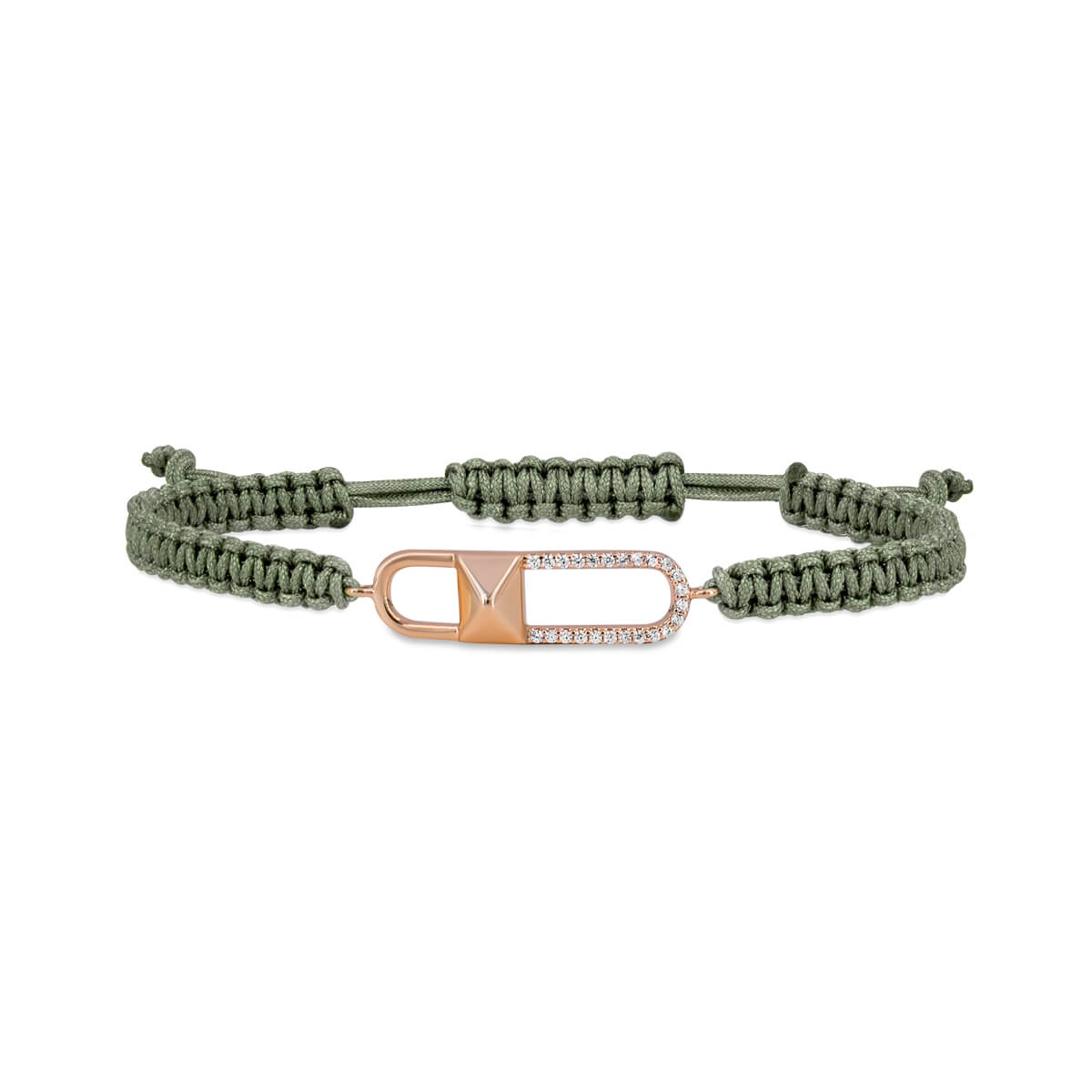 Bracelet LIEN VOYAGE Macra Olive RO