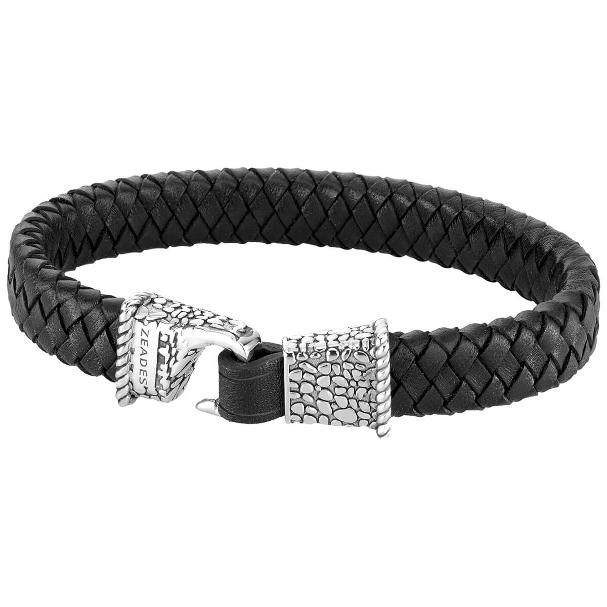 SILVER 925 * Bracelet TANGON GALETS Black SI