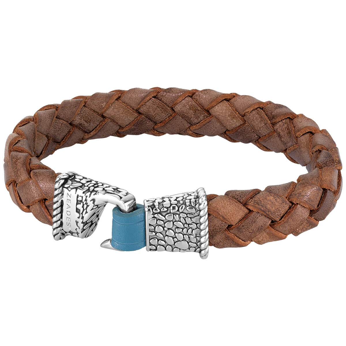 Silver 925 * Bracelet TANGON GALETS Taupe LB SI