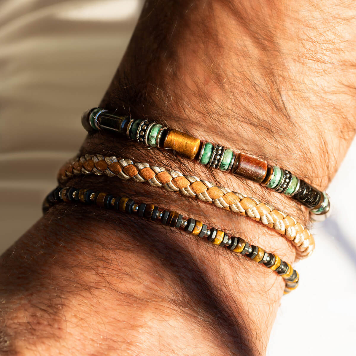 Men bracelet summer set