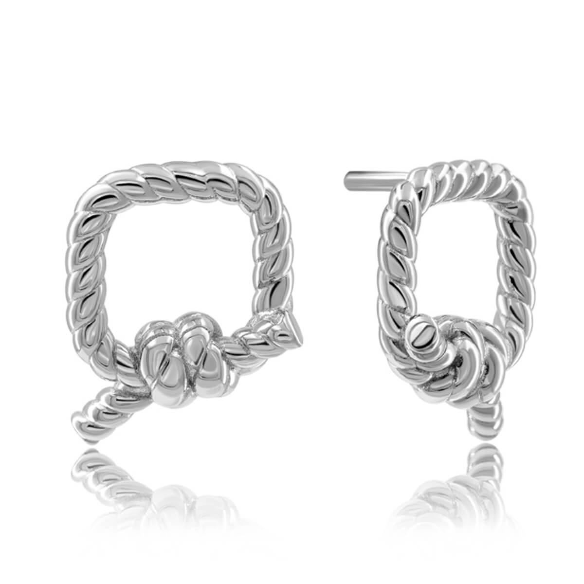 Boucles d'oreilles CAPUCIN Carré SI