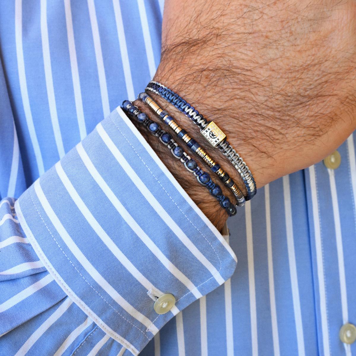 3 bracelets SET 288 - Sodalite