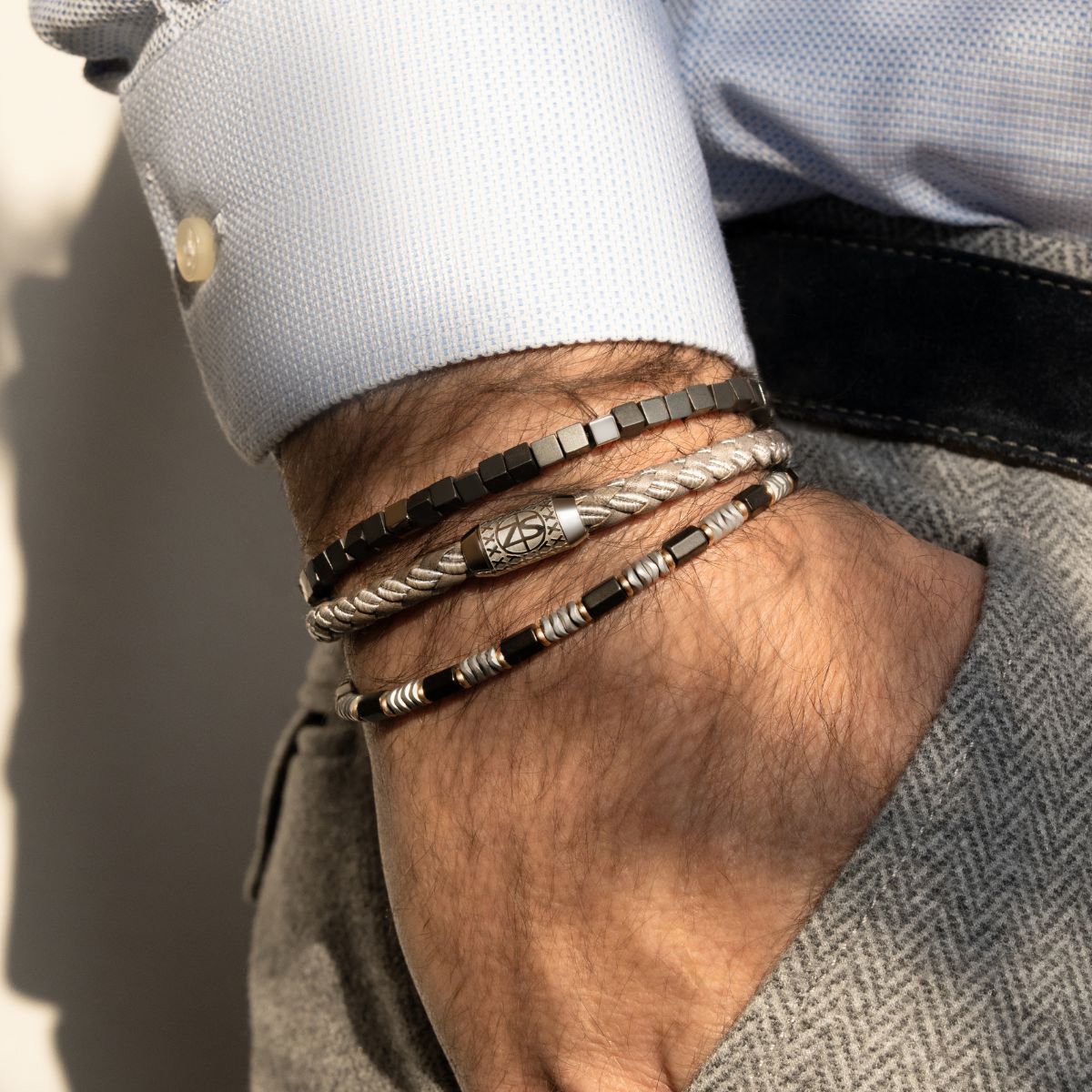 Bracelet MARSALFORN Hematite