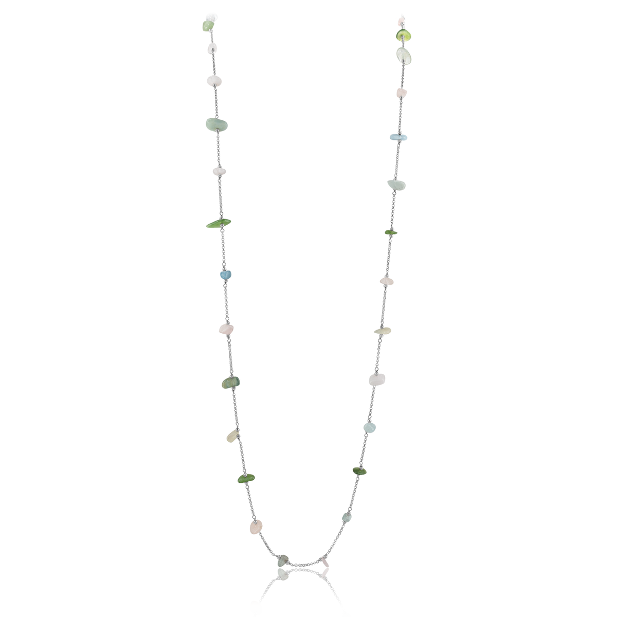 Collier Long VIE OCEANE Vert SI