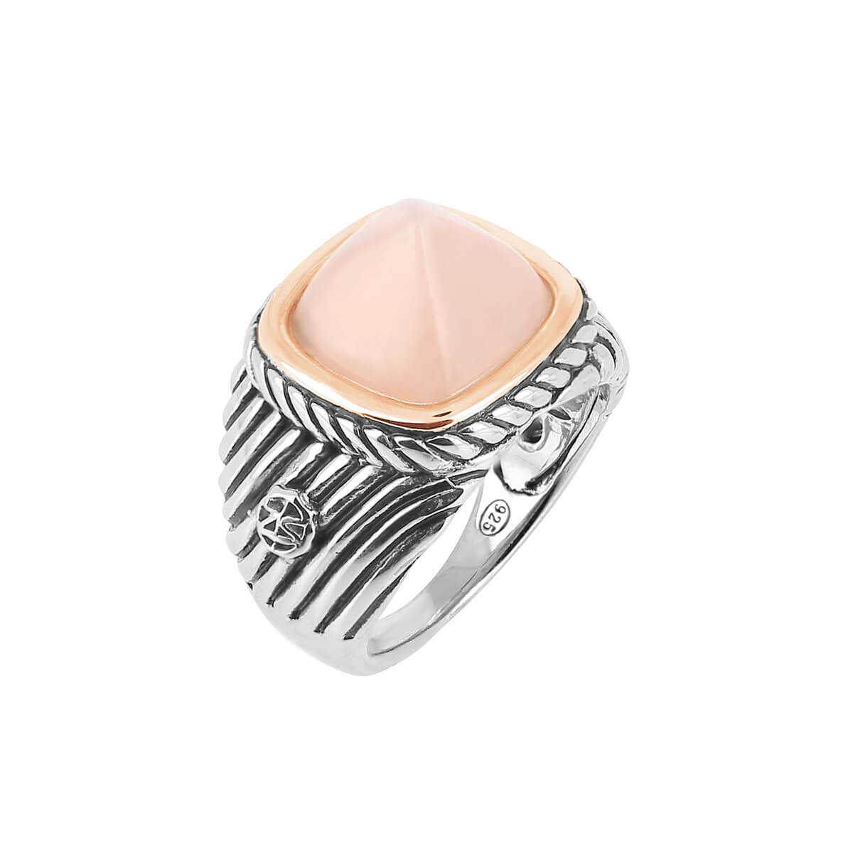 Bague CORDAGE Rose SI