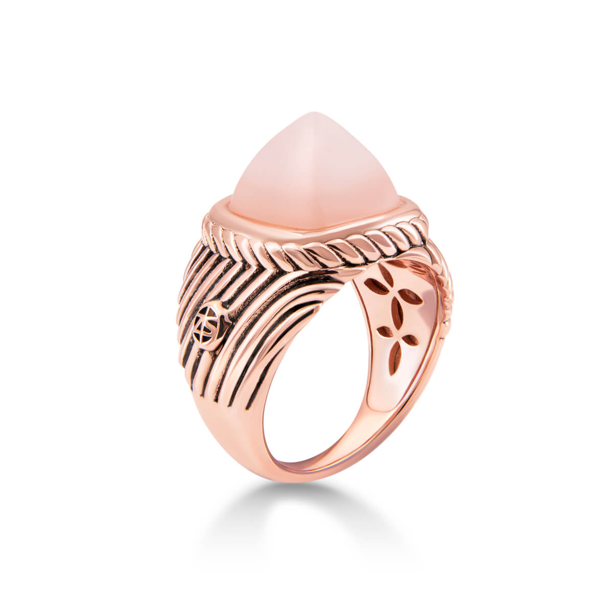 Bague CORDAGE Rose RO