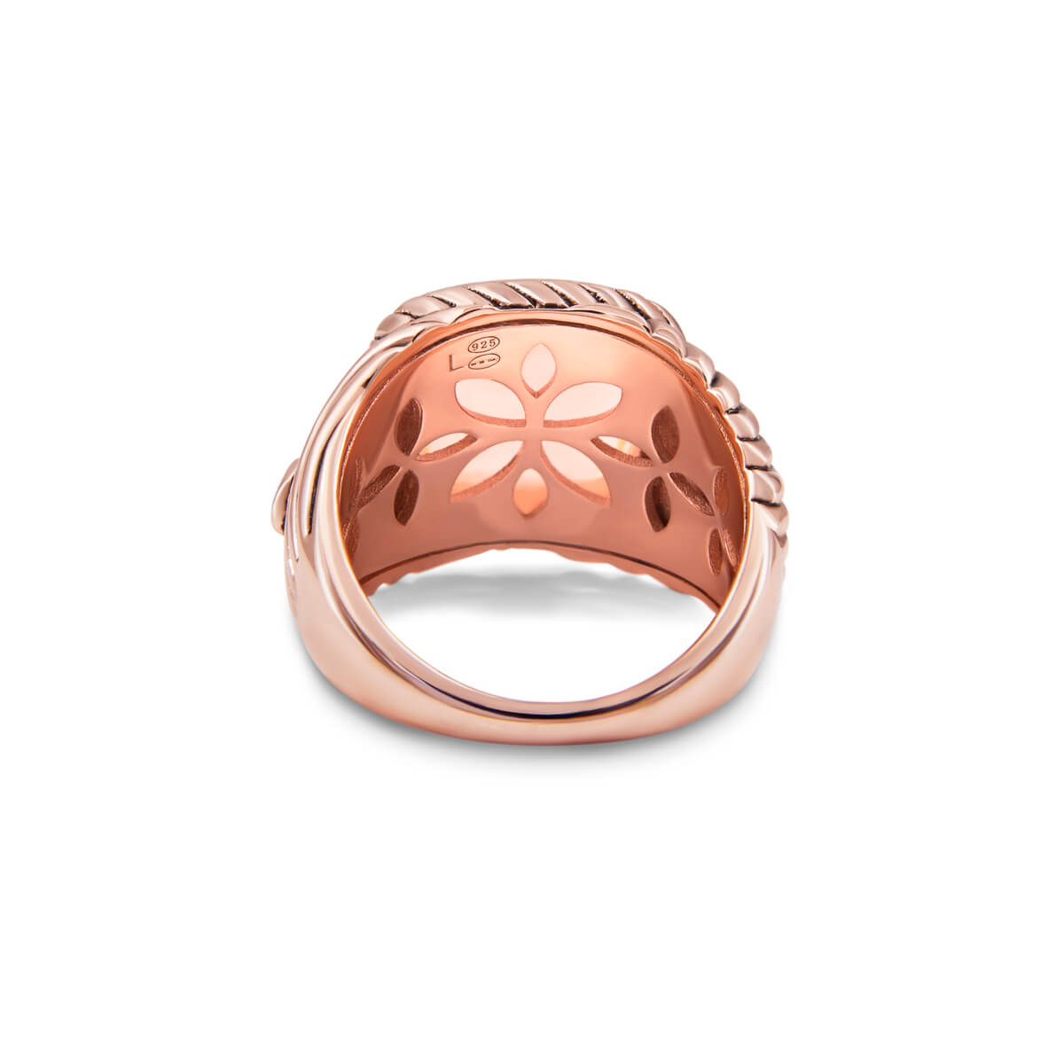 Bague CORDAGE Rose RO