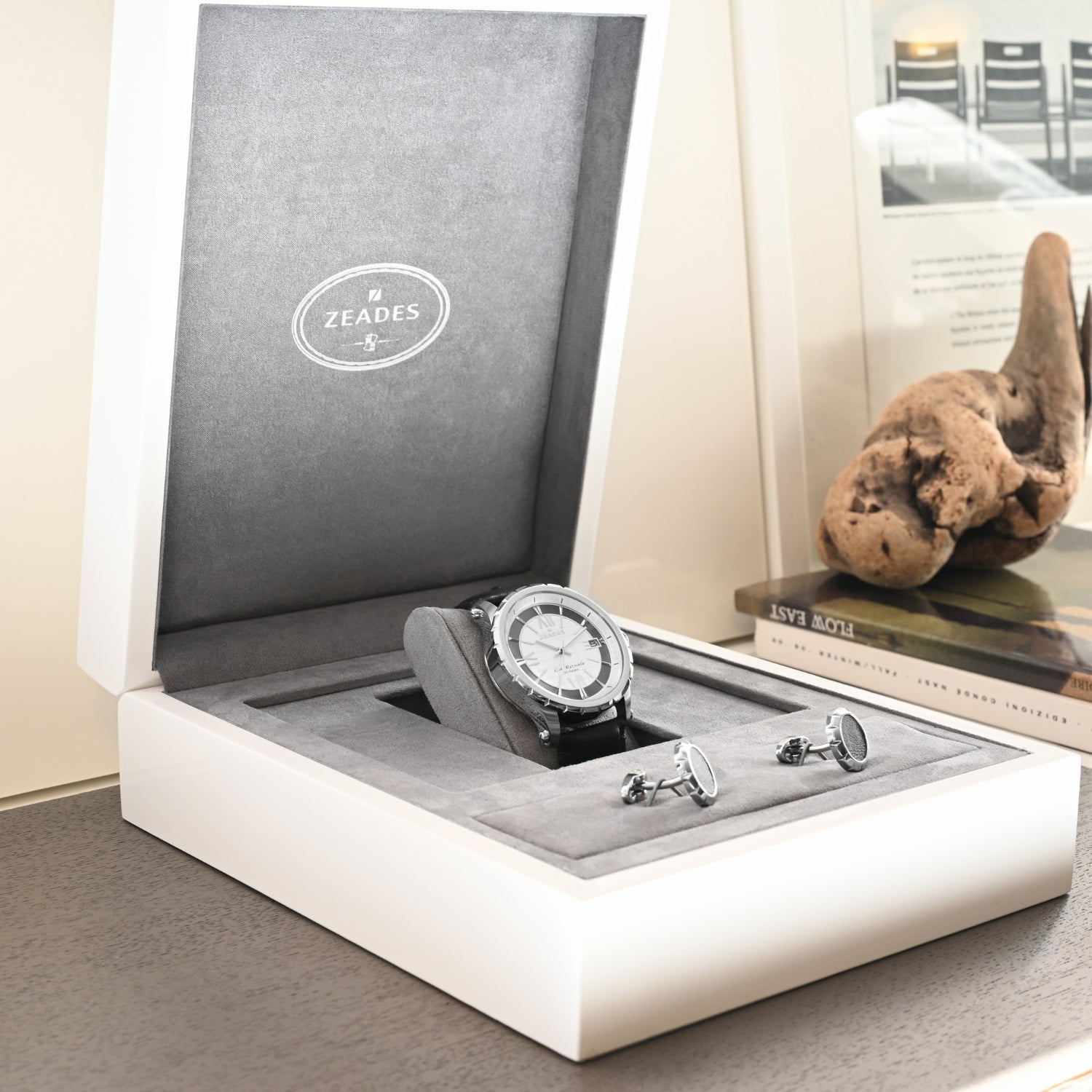 Men's Watch LA ROYALE and Pen Le PORTIER Gift Set