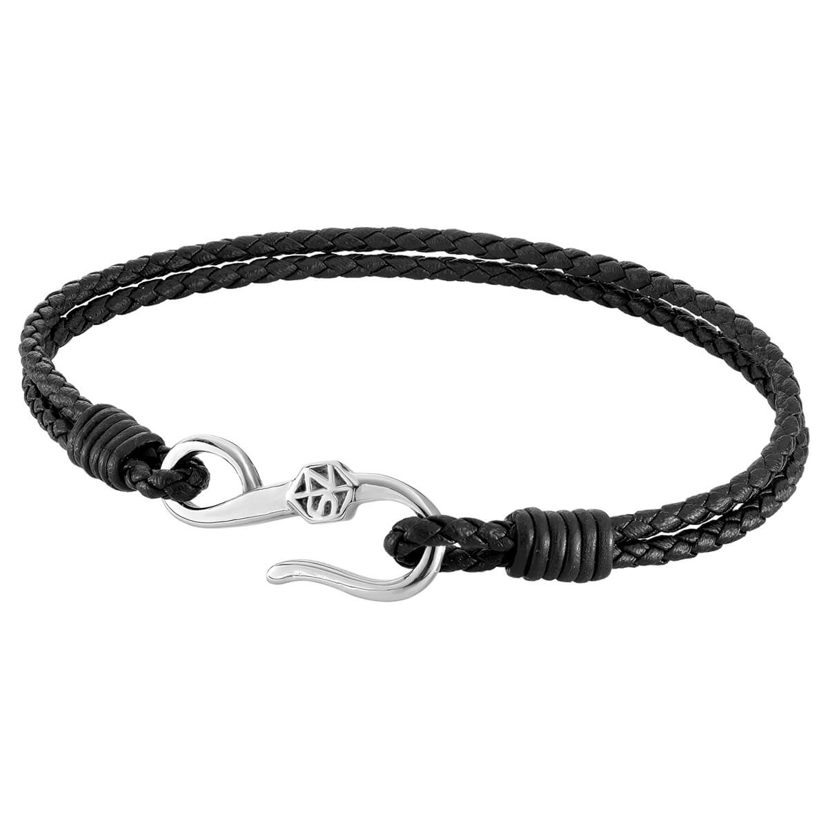 Bracelet CAPE COD 25 Cuir Noir