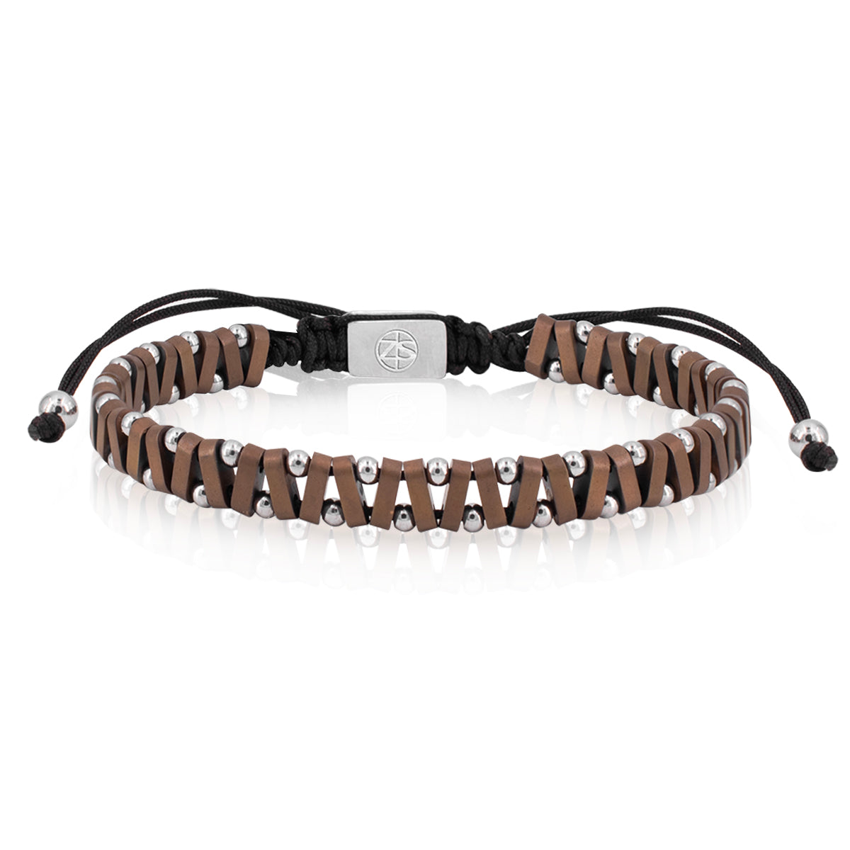 3 Bracelets SET 314 - Bronzite & Hematite