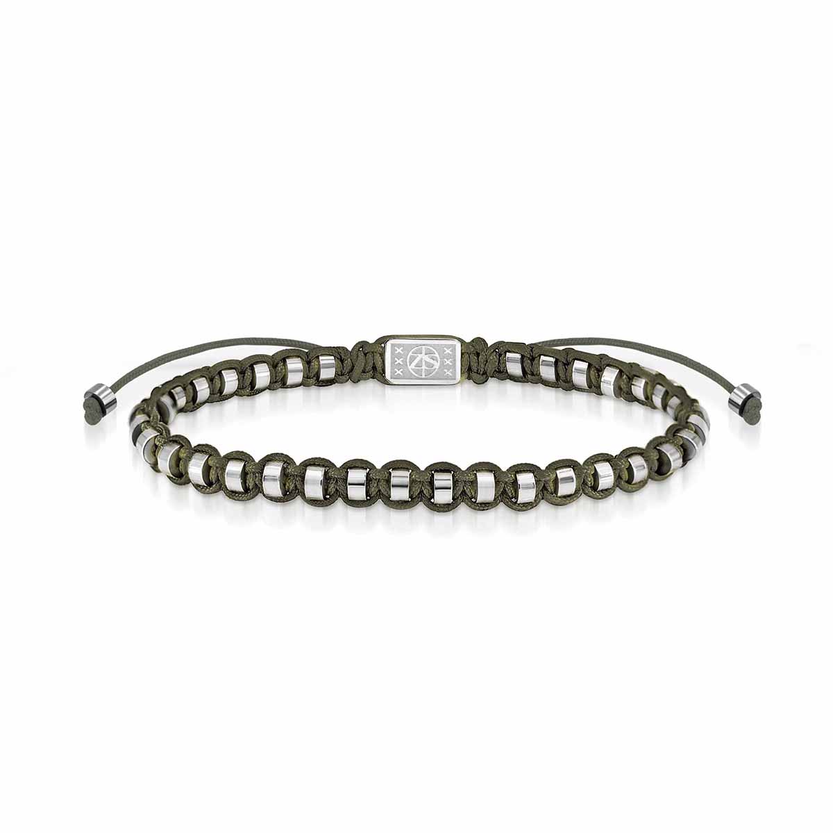 3 bracelets SET 212 - Khaki-Recycled