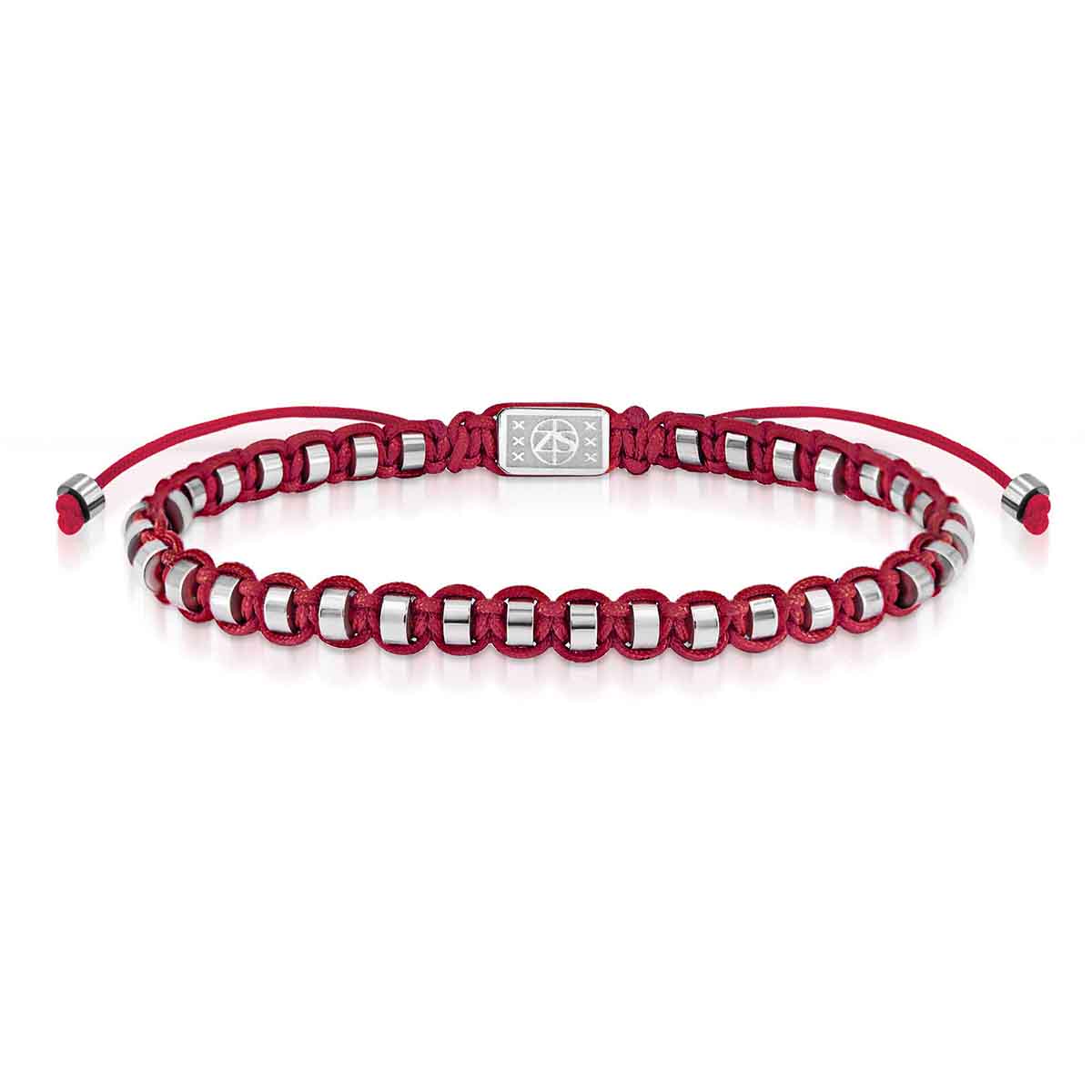3 bracelets SET 210 - Rouge-Noir