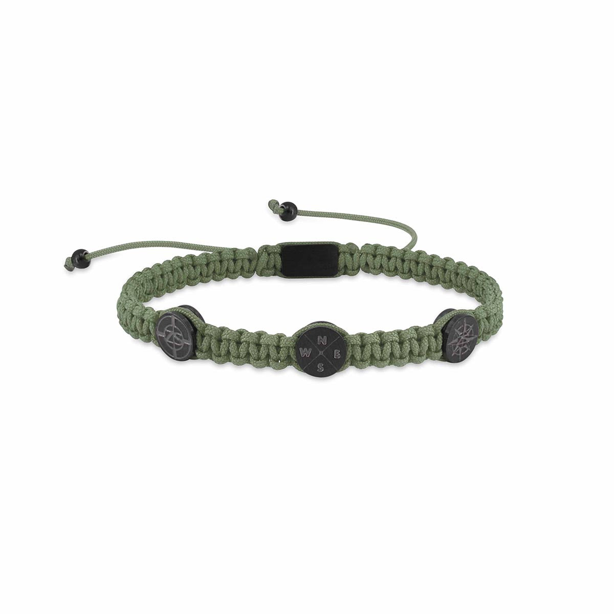 3 bracelets SET 212 - Khaki-Recycled