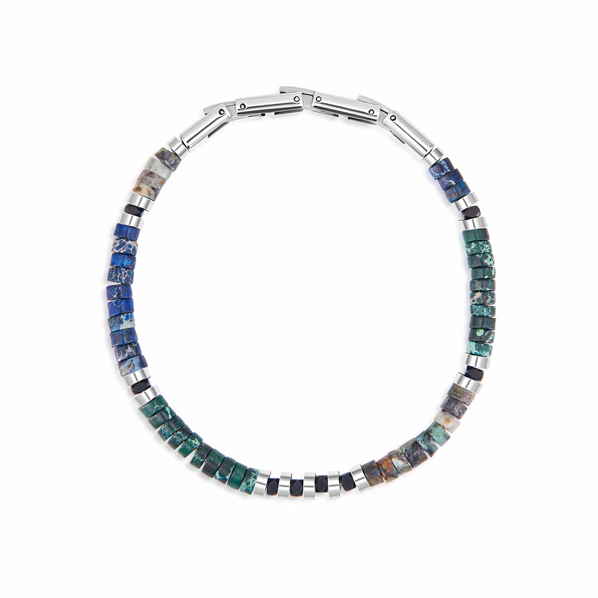 3 bracelets SET 212 - Khaki-Recycled