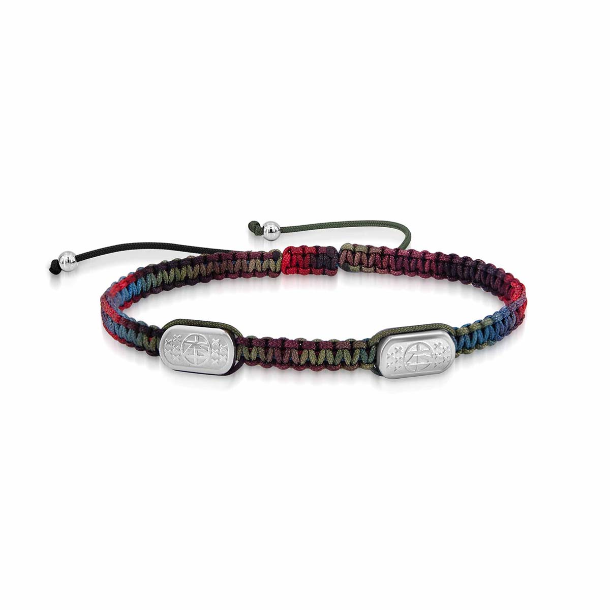 3 bracelets SET 211 - Rouge-Noir Agate