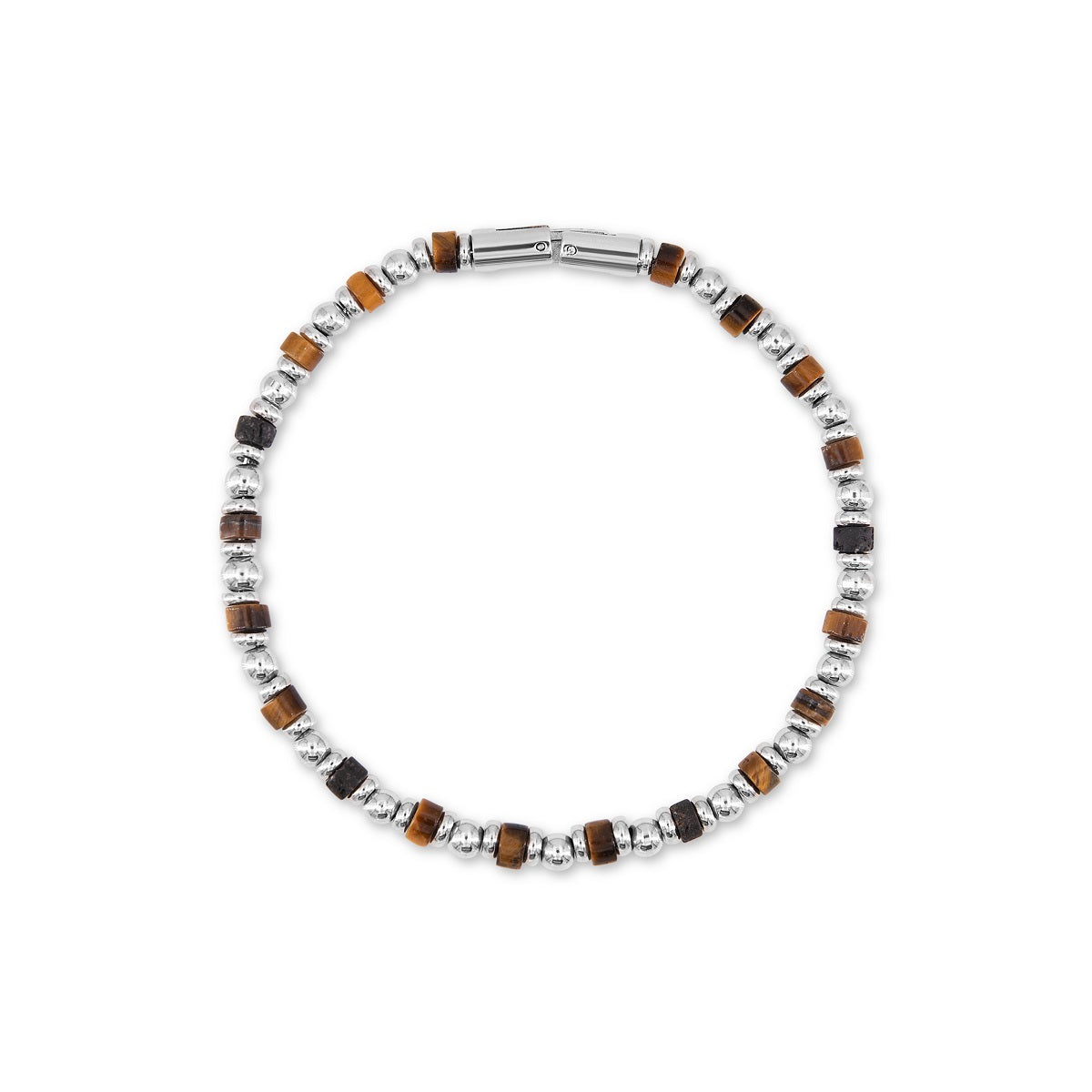 3 bracelets SET 233 - Marron-Oeil de Tigre