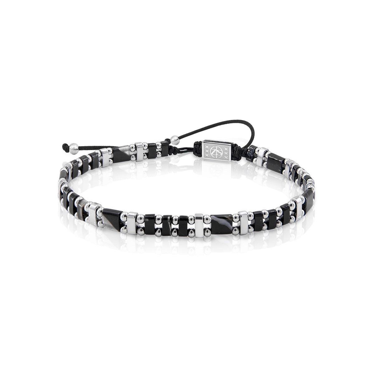 3 bracelets SET 233 - Marron-Oeil de Tigre