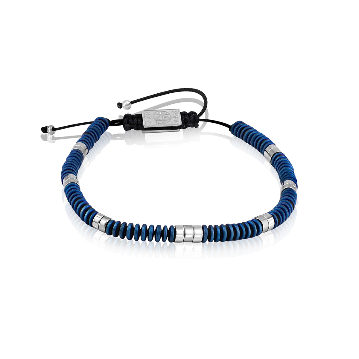 Bracelet EPIPOLI Hematite Blue