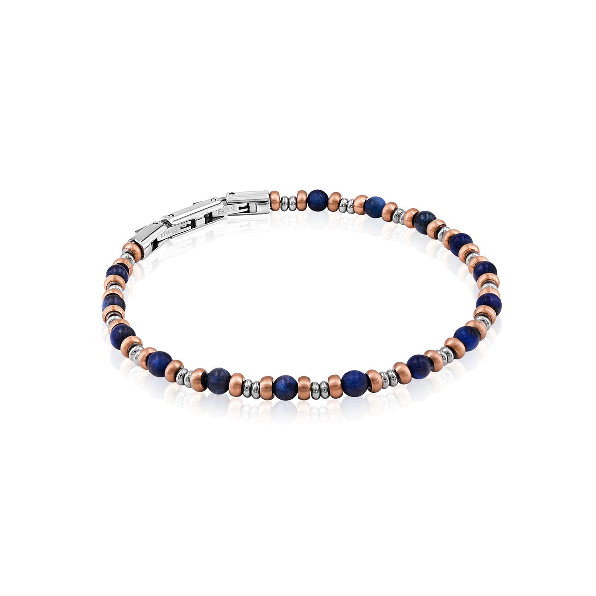 Bracelet ANAPO Œil de Tigre Bleu