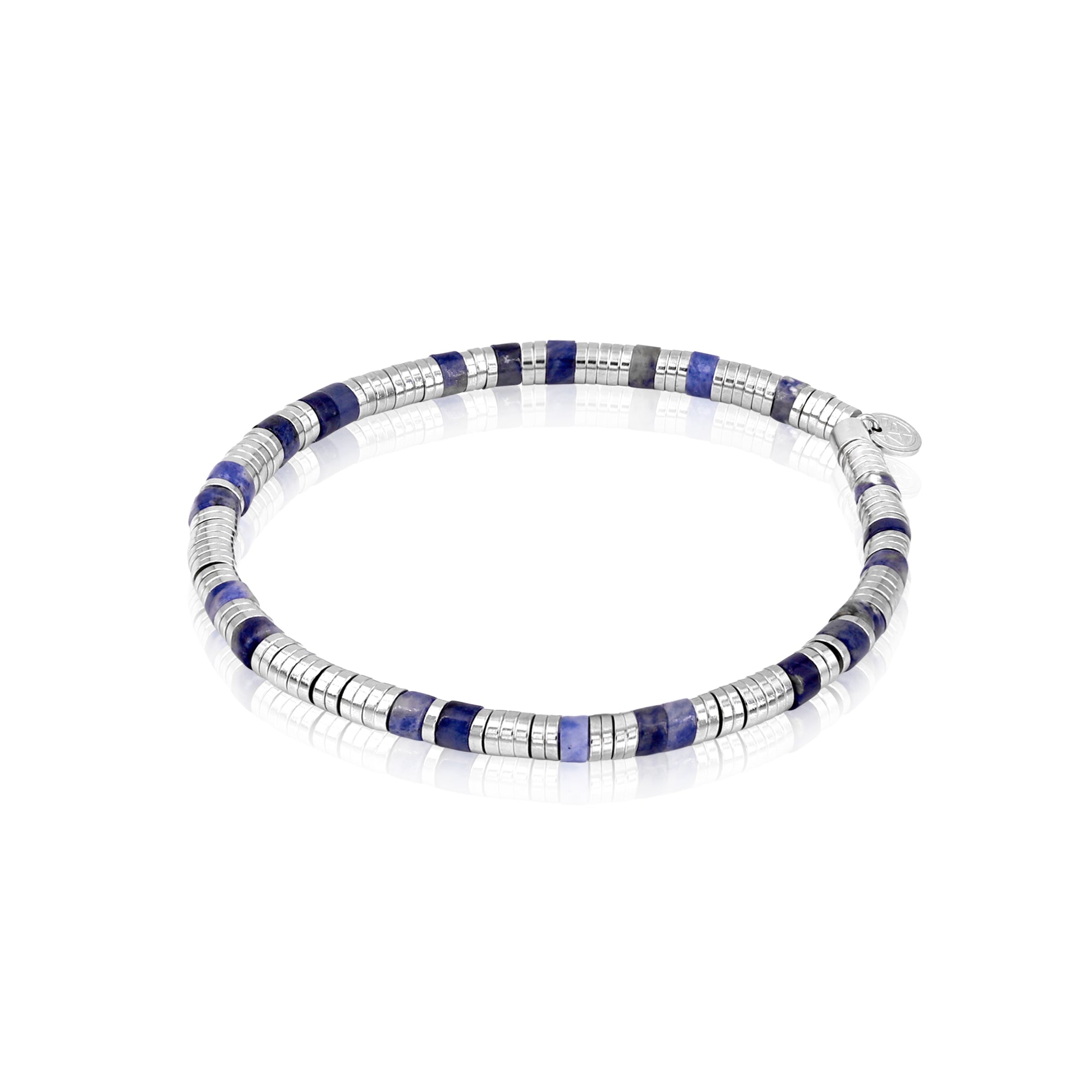 Bracelet ALCANTARA Sodalite Bleu