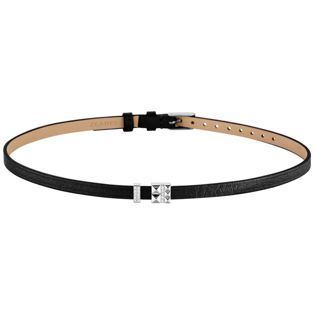 2 in 1, Choker & Bracelet PETIT VOYAGE 6DT Black SI