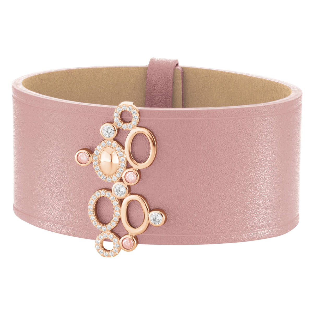 Cuff GALETS Rose RO