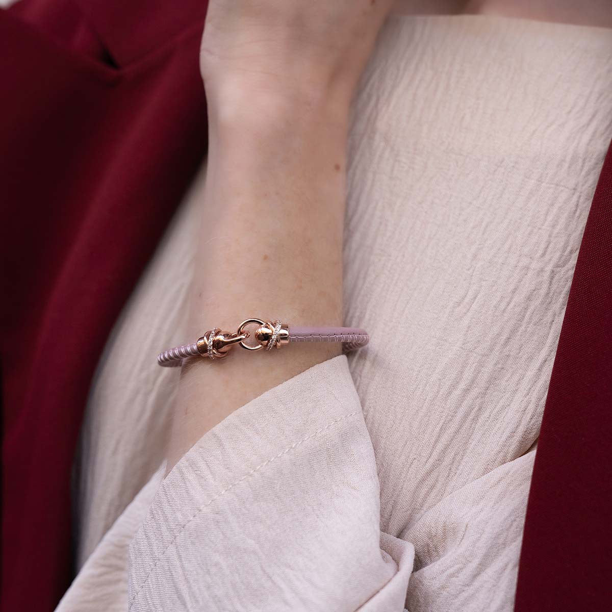 Bracelet A-MER-ELLE Rose RO