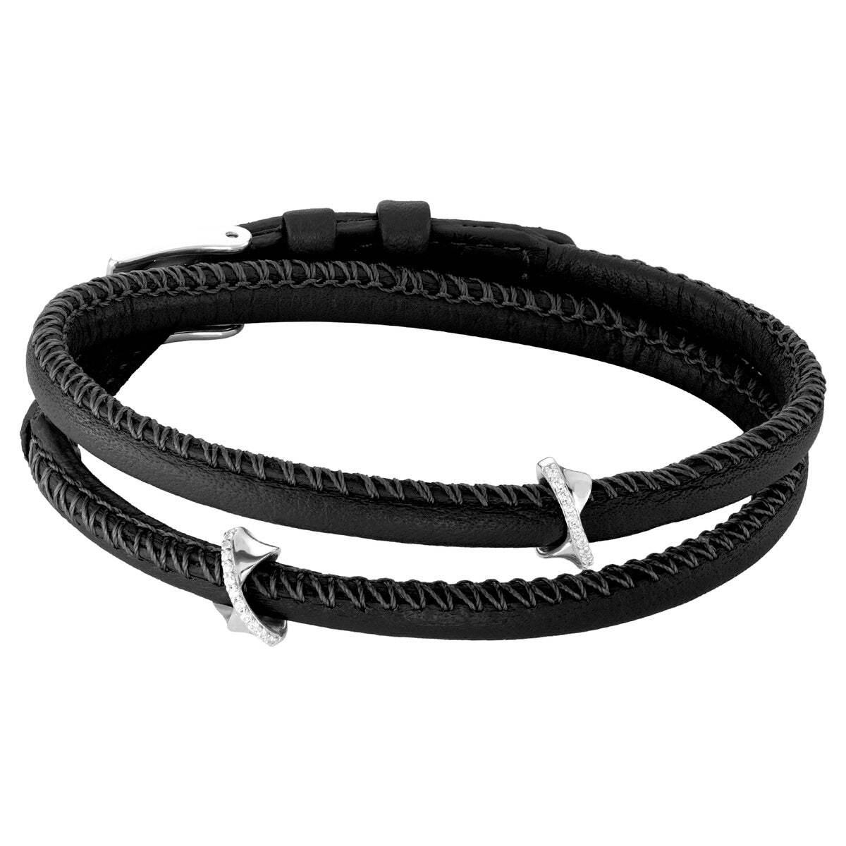 Bracelet VOYAGE SILLAGE 2R Noir SI