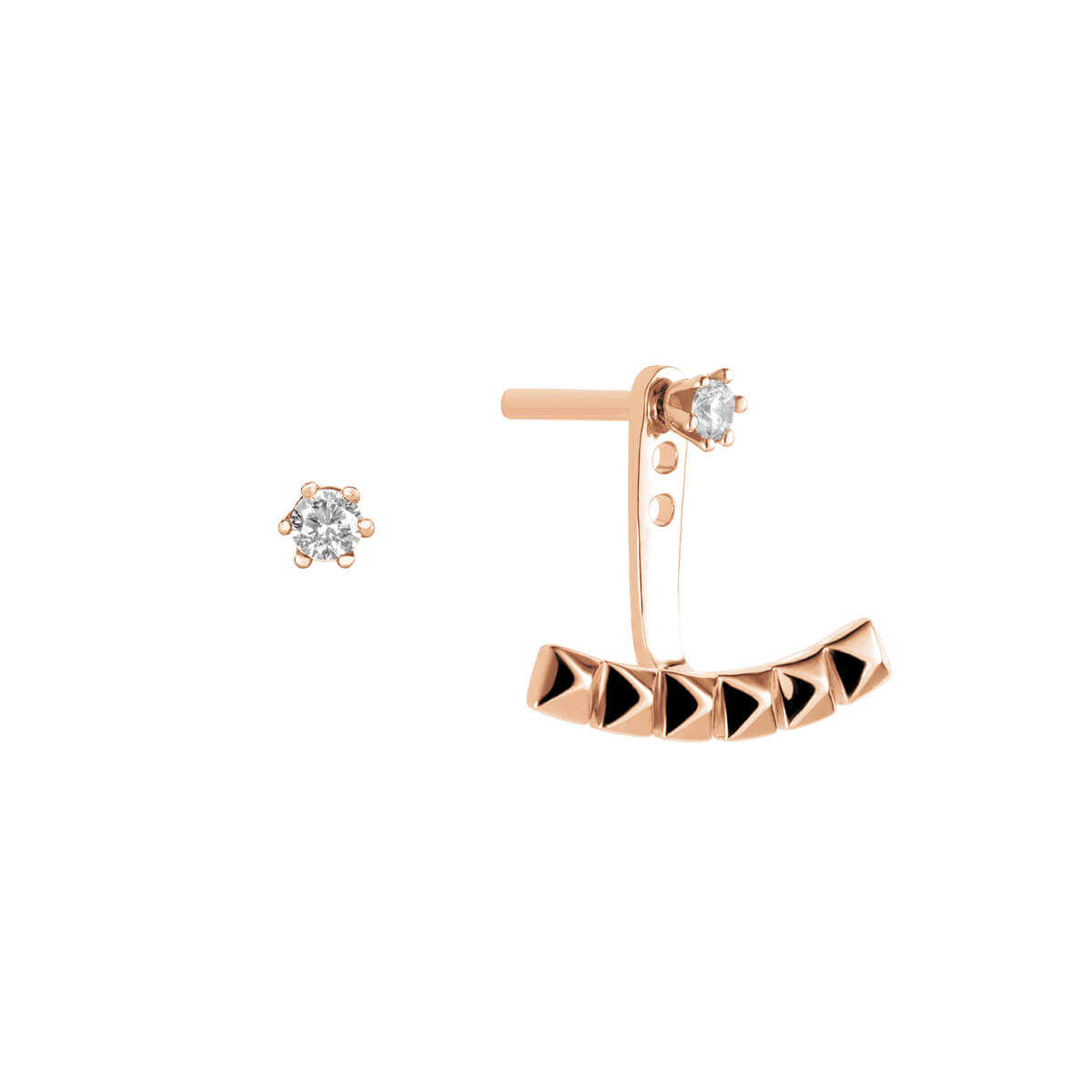 Earrings Asymmetric ARC-1 VOYAGE RO