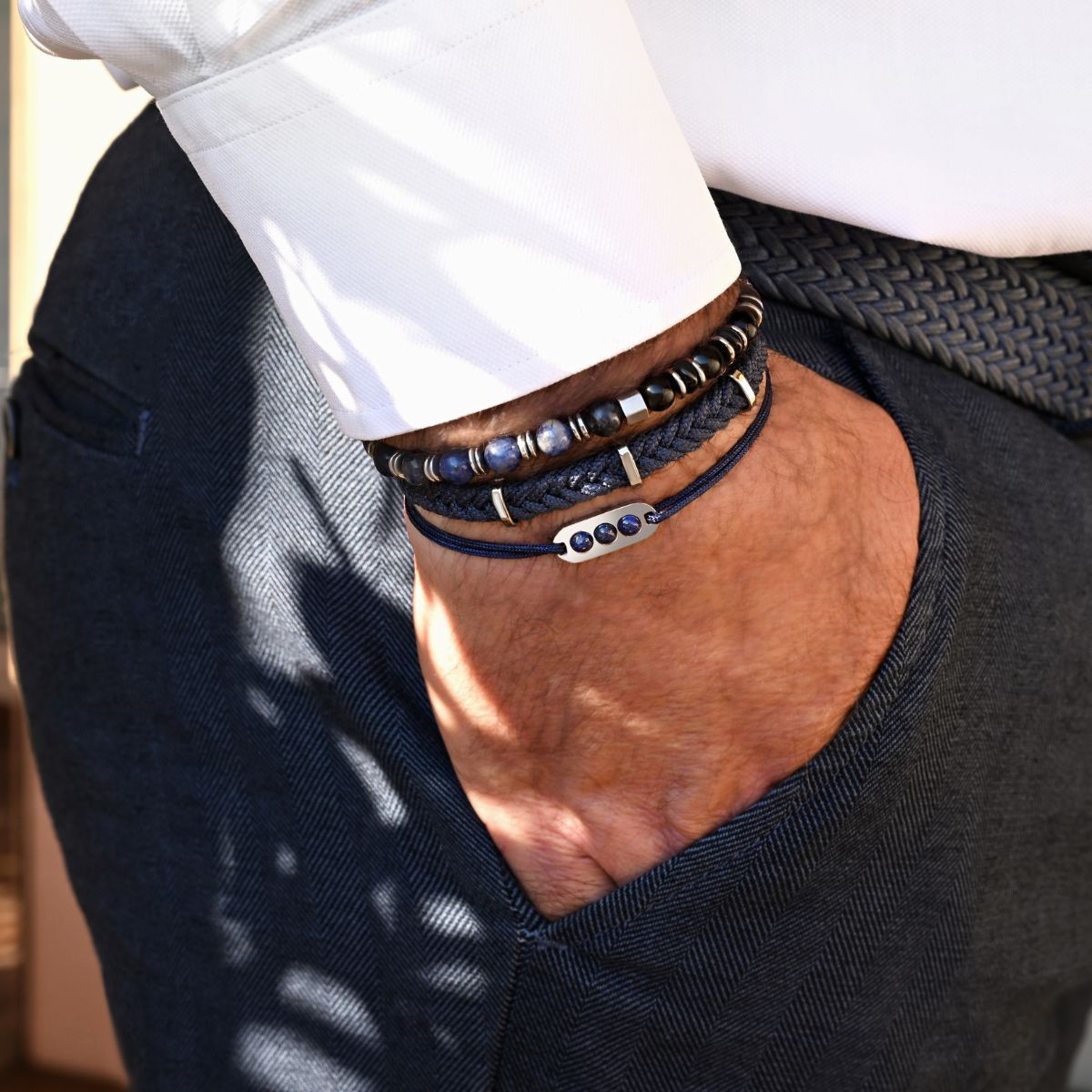 Bracelet Puerto BANUS - Agate Sodalite