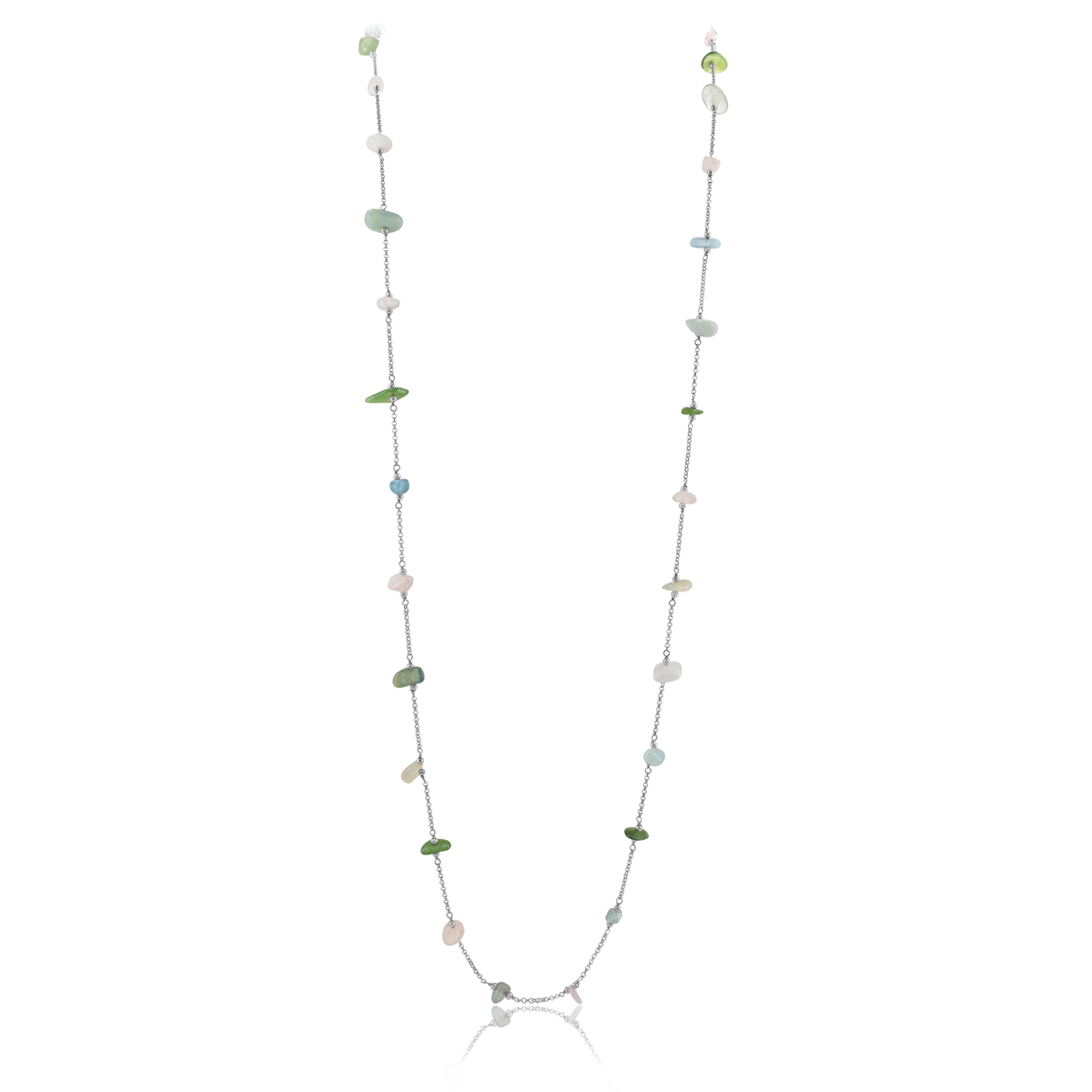 Long Necklace VIE OCEANE Green SI