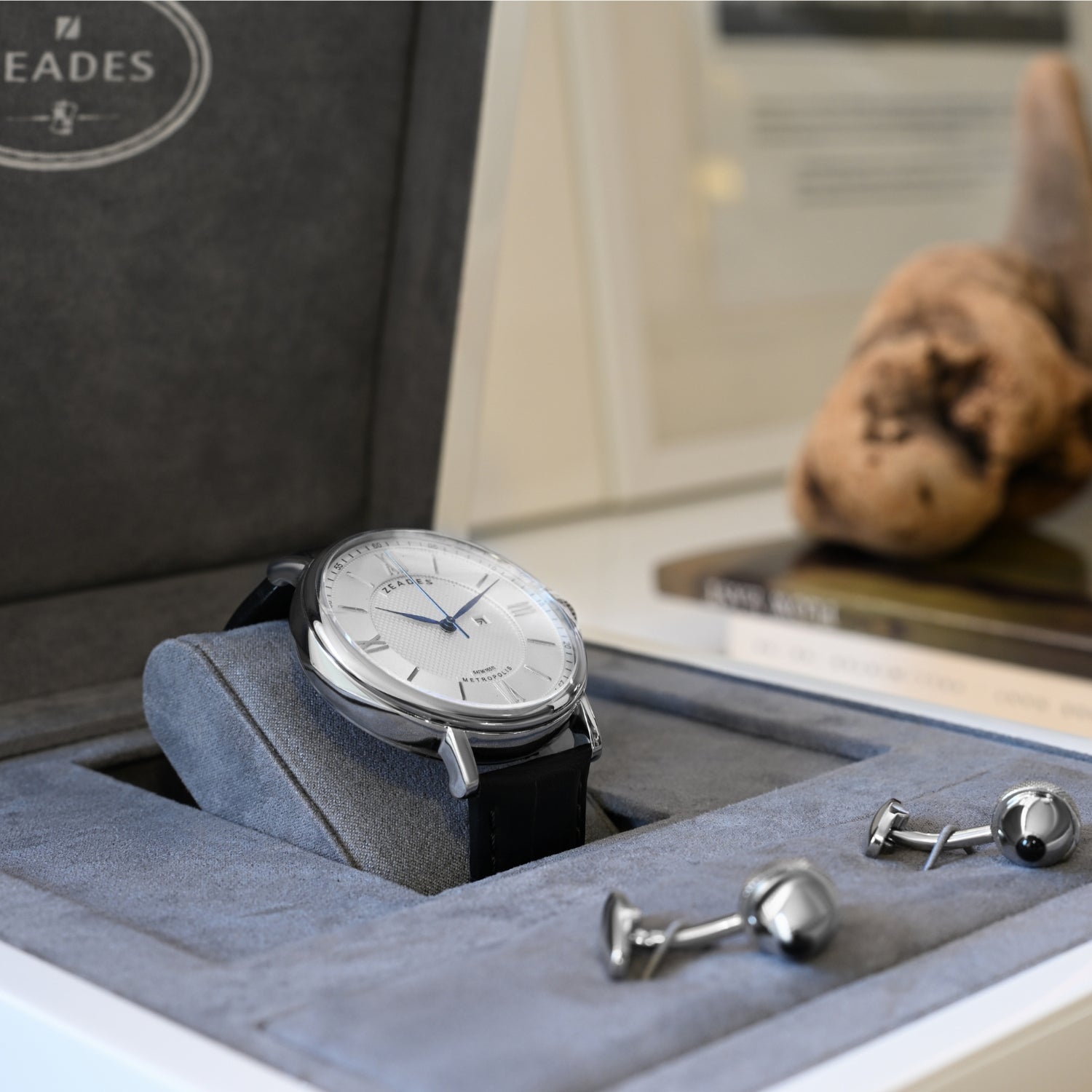 Men's Watch and Cufflink Gift Set