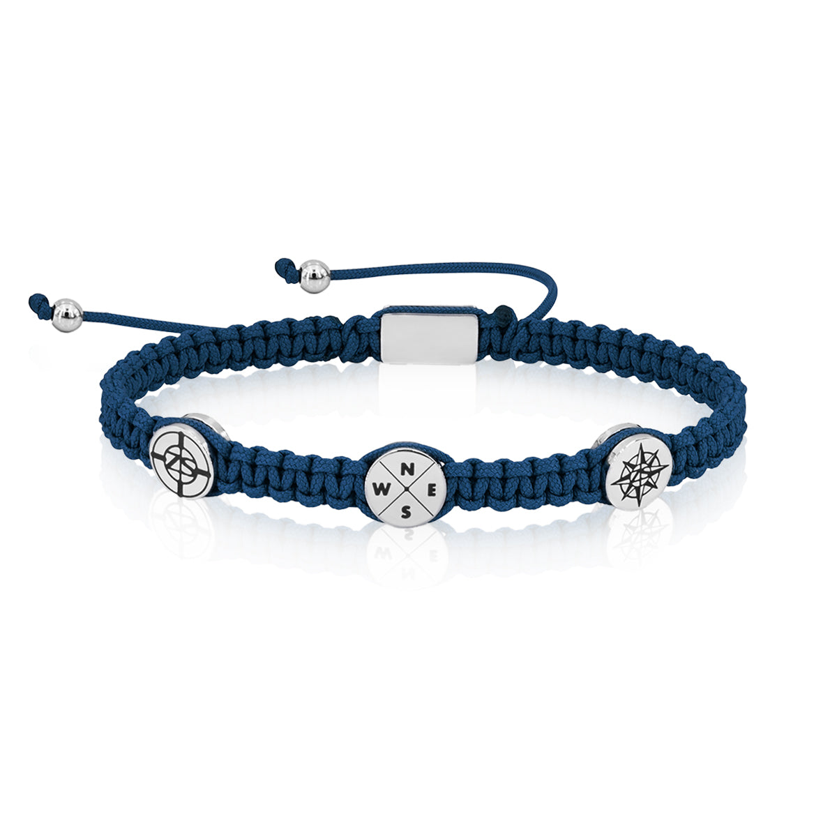 3 Bracelets SET 315 - Leather & Recycled cord