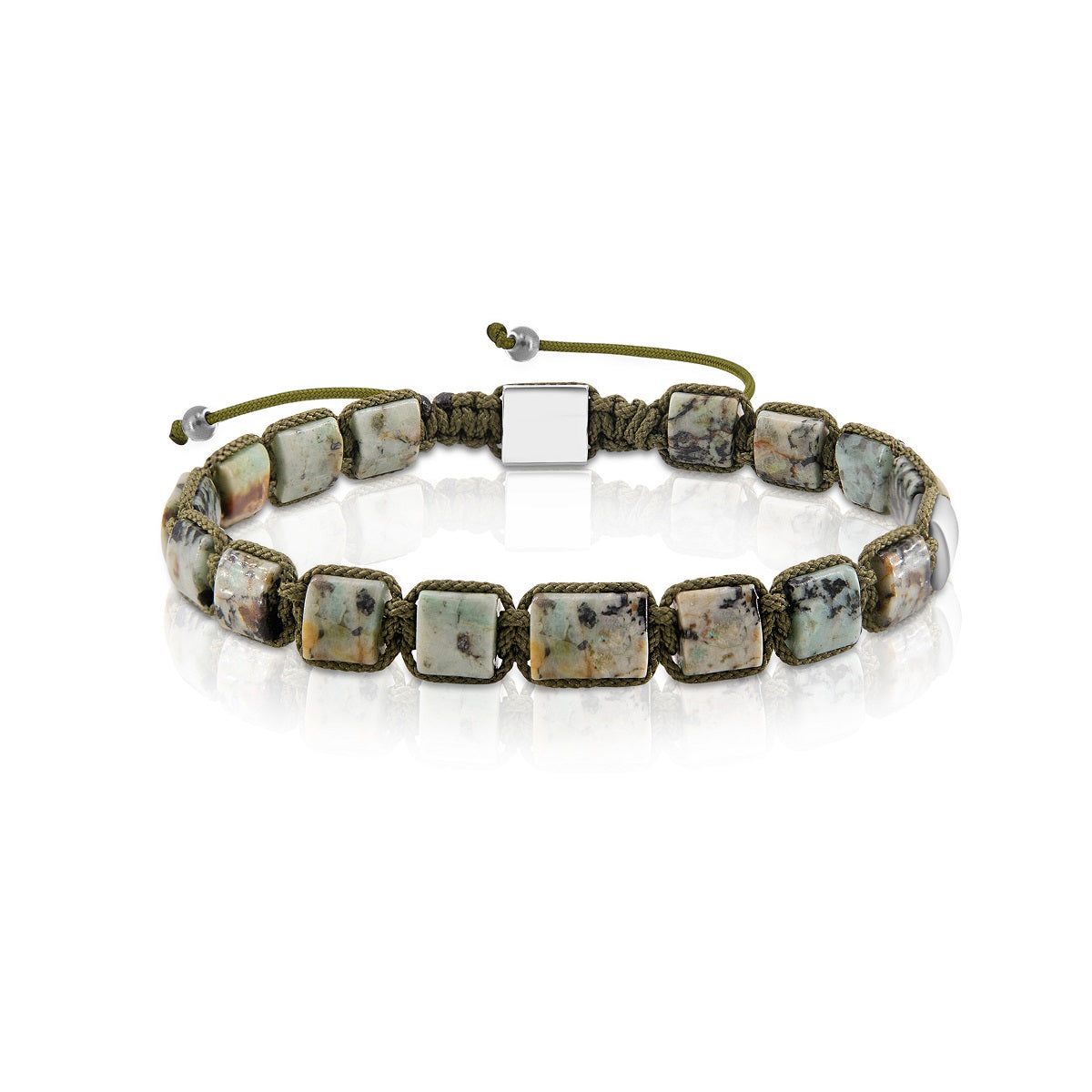 3 bracelets SET 236 - Kaki-Vert
