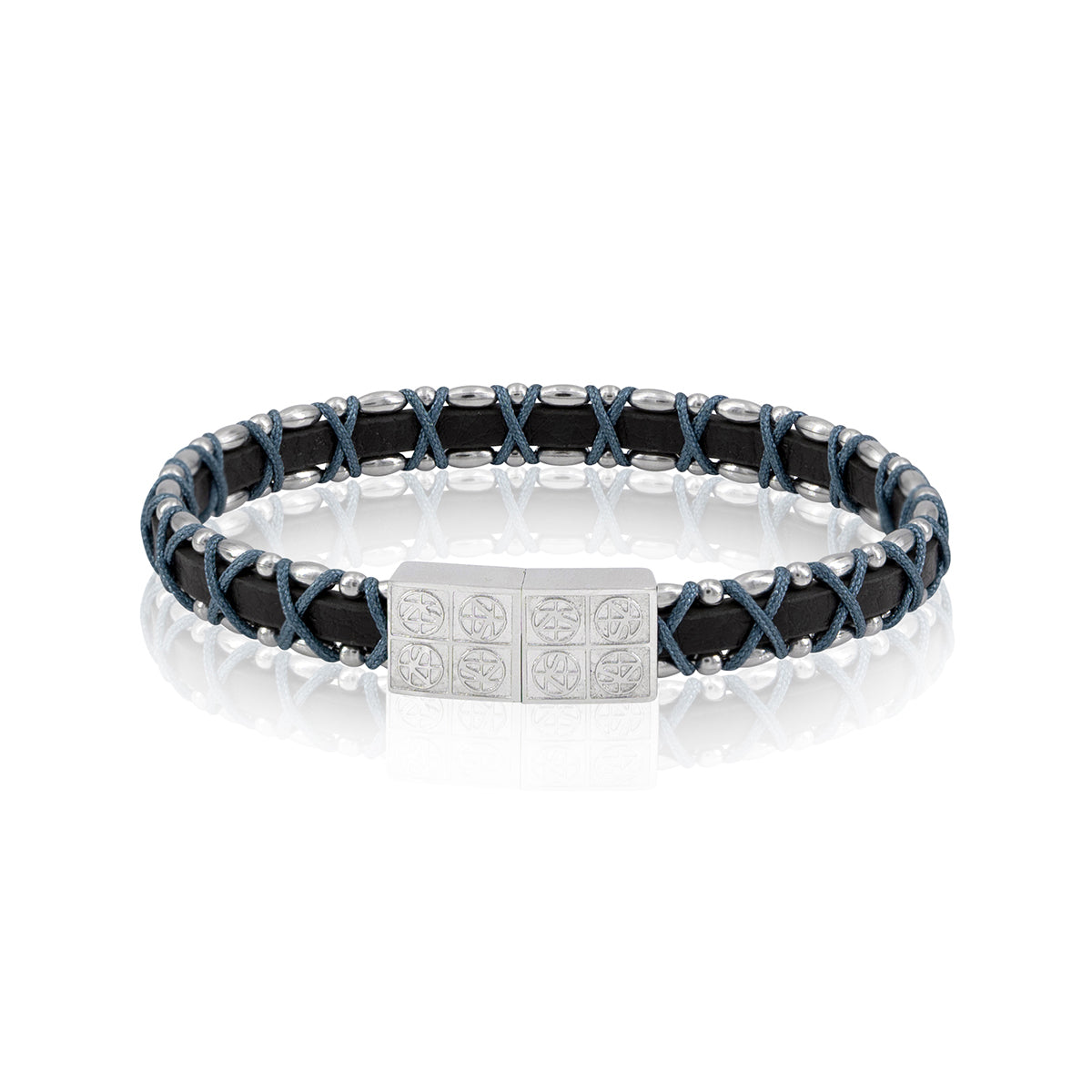 Bracelet DROMON Ebony.Ice Leather