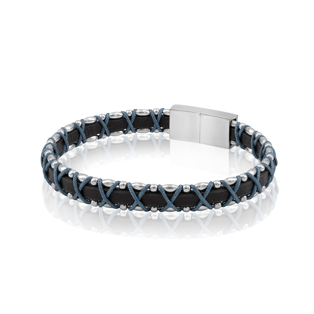 Bracelet DROMON Ebony.Ice Leather