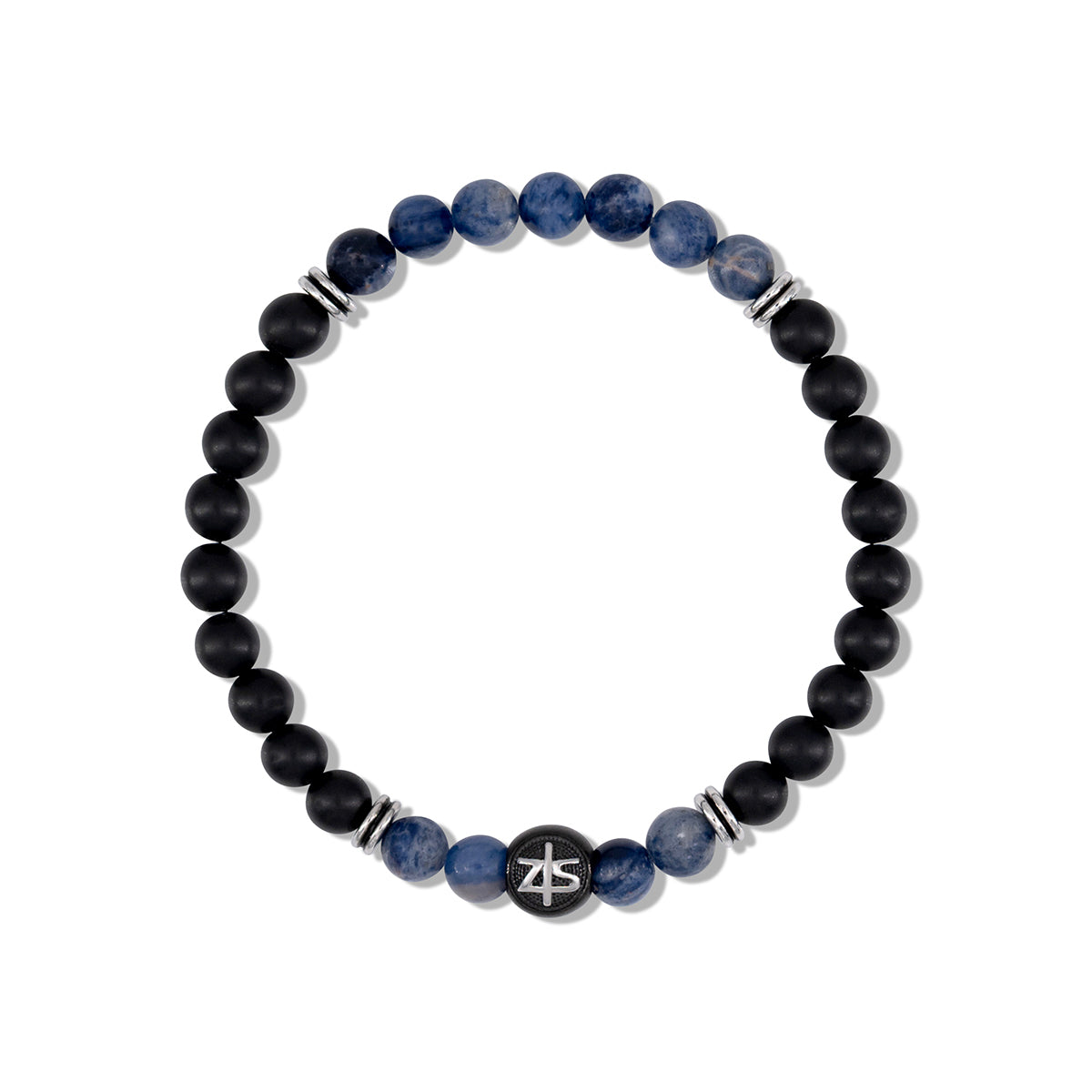 3 Bracelets SET 274*3B - Bleu-Noir