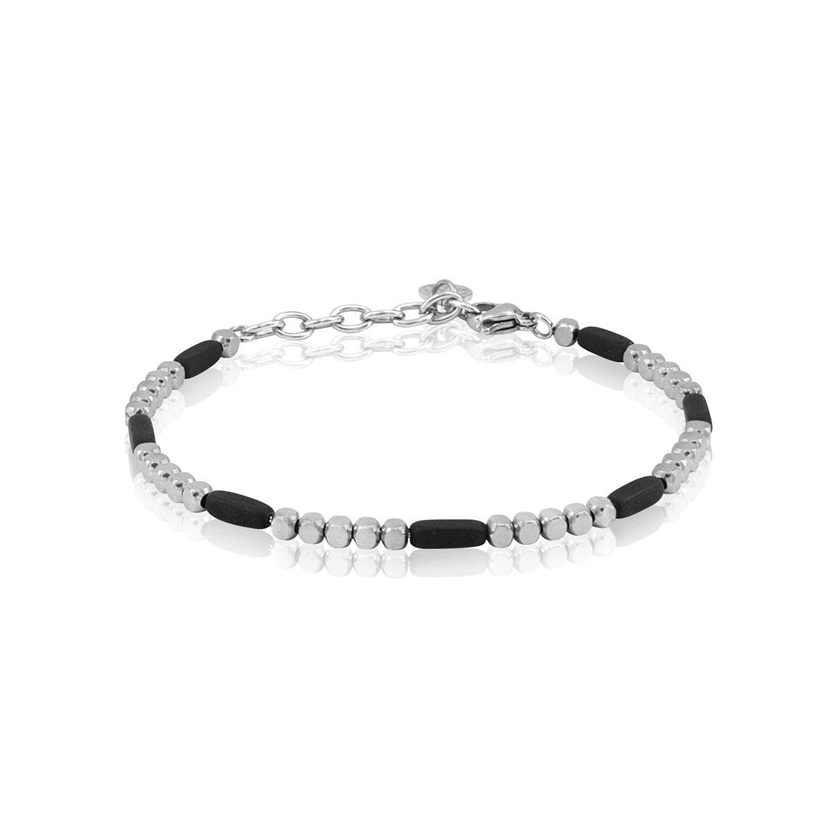 3 Bracelets SET 279 - Noir-Marron Bronzite