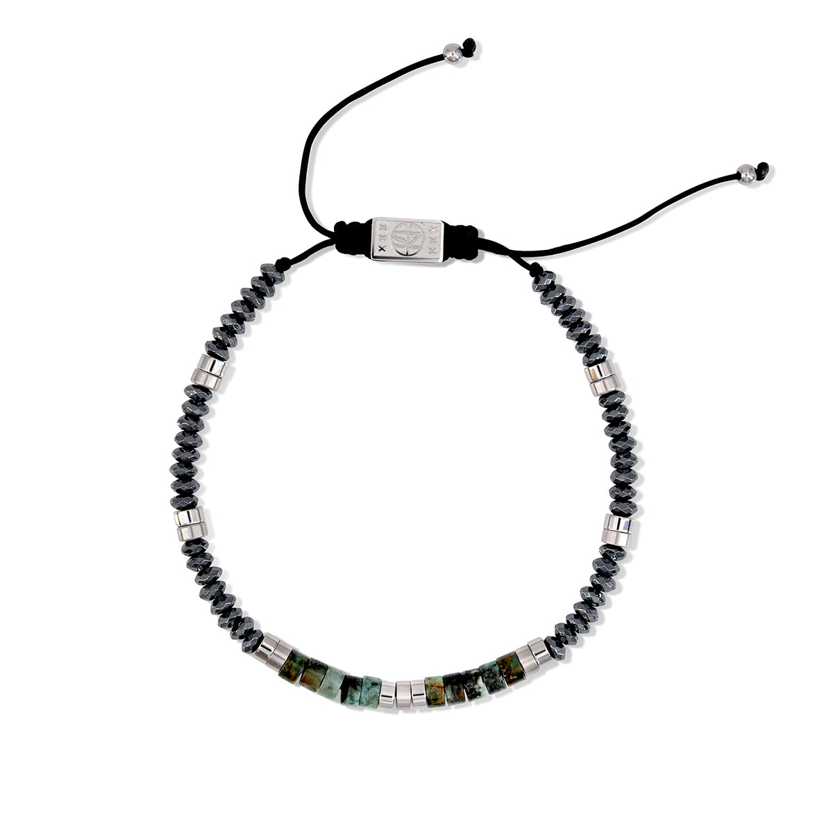 Bracelet JUNIPERUS Forest - Hematite