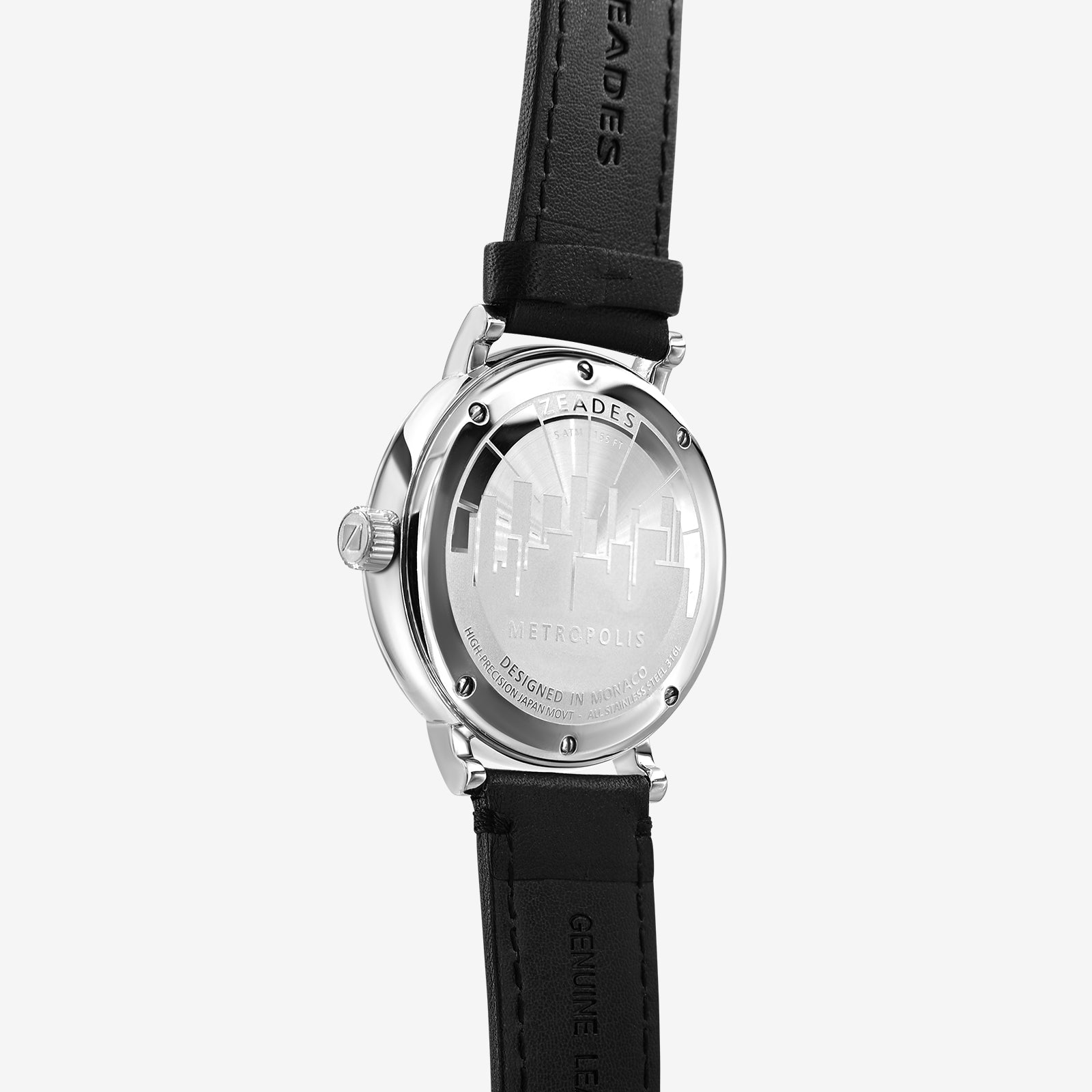 Montre METROPOLIS 44-STA-TBL/DLB