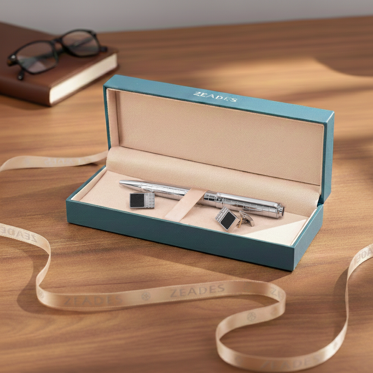 Cufflinks and Pen Gift Set