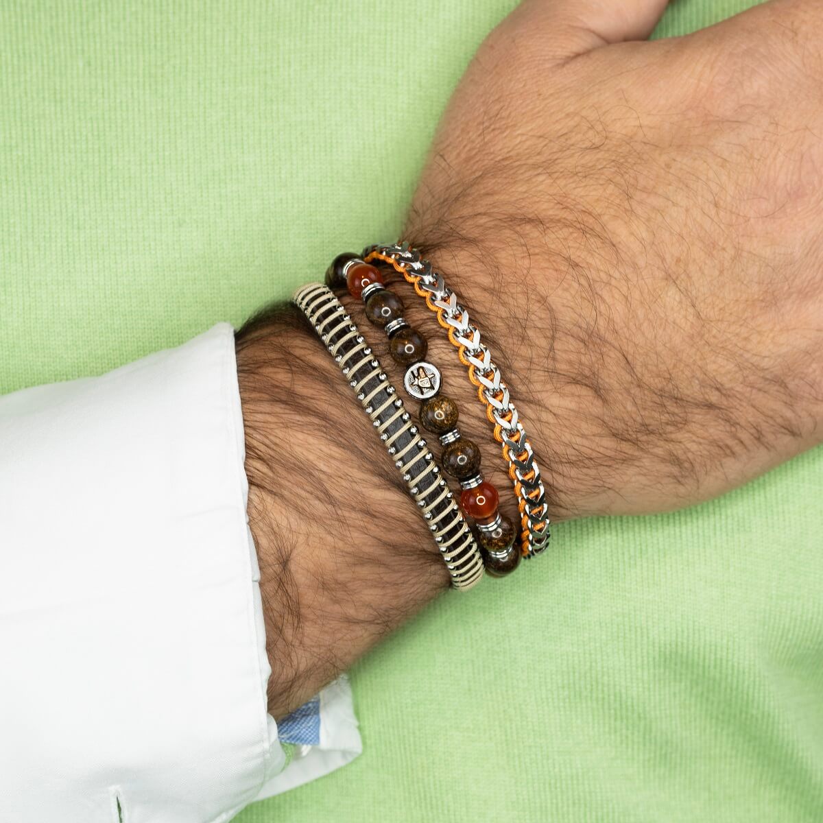 Bracelet CHANDELIER Bronzite