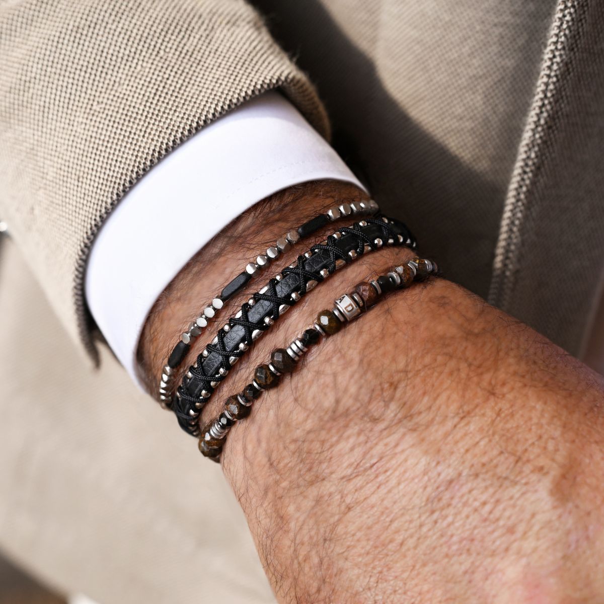 Bracelet DROMON Black.BL Noir